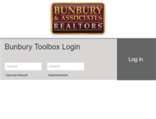 Tablet Screenshot of bunbury.redata.com